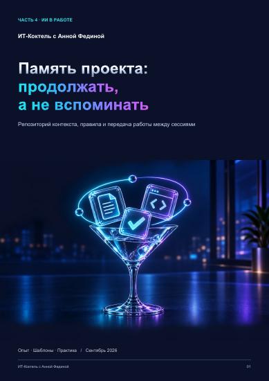 Обложка: Память проекта: как сохранить контекст