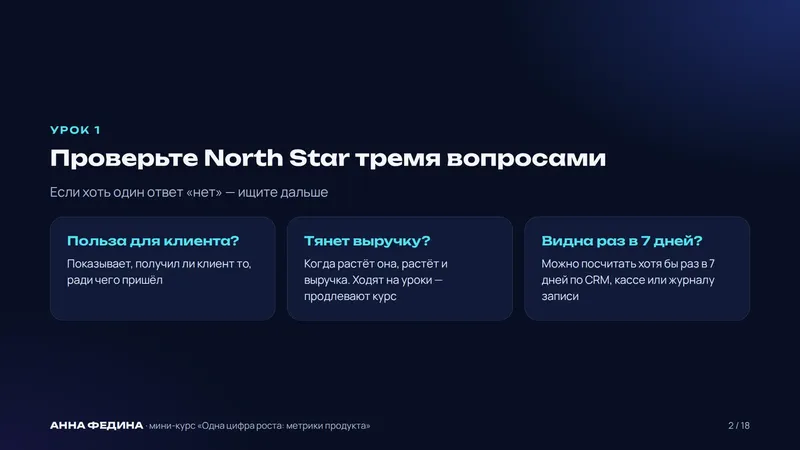Слайд из курса